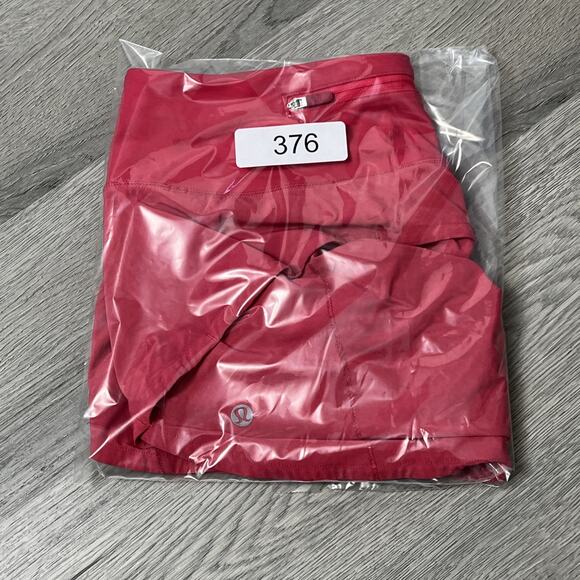 Lululemon Speed Up Short Long *4" Updated Fit Red size 4 heartthorb - Picture 9 of 9